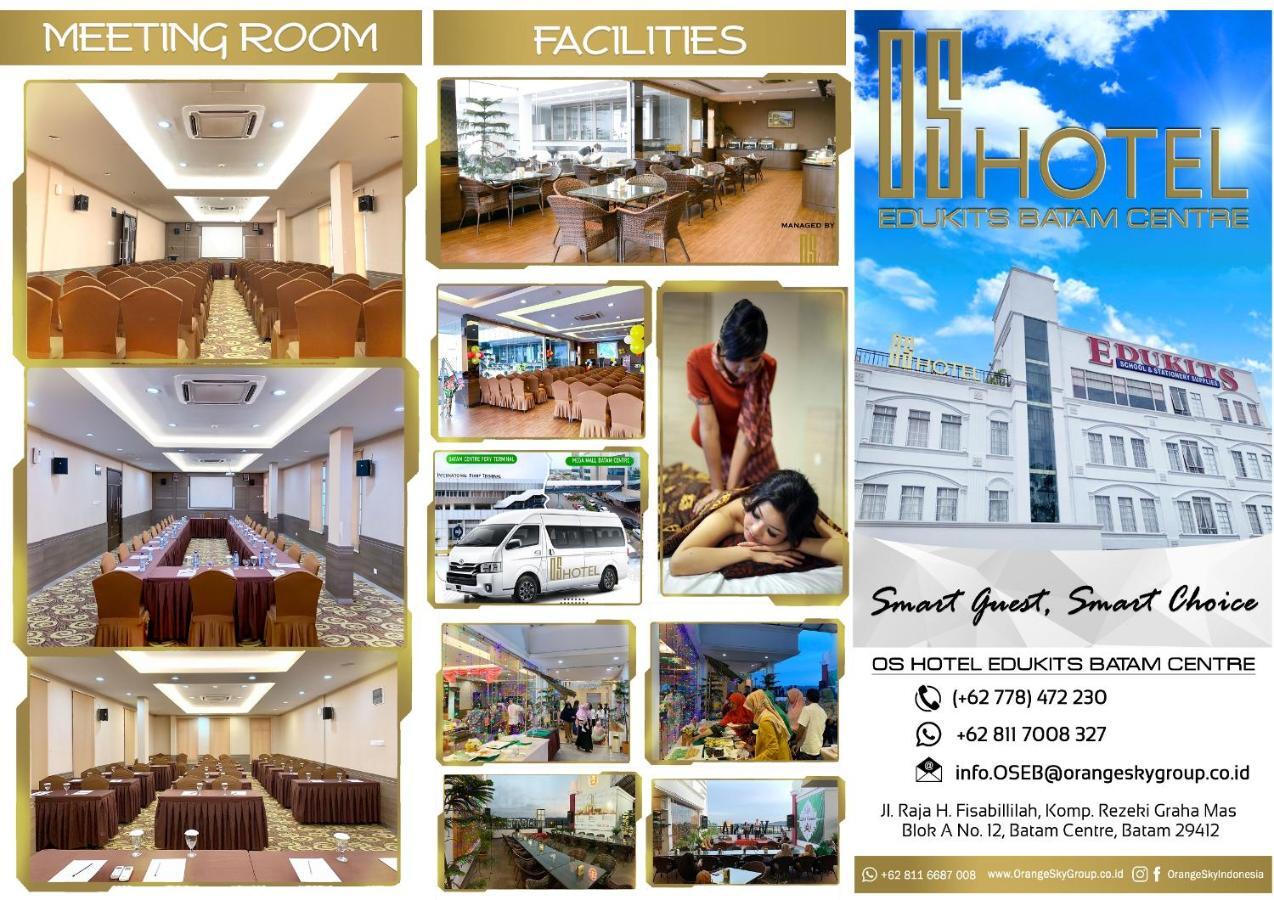 Os Hotel Edukits Fka Venesia Hotel Batam Buitenkant foto